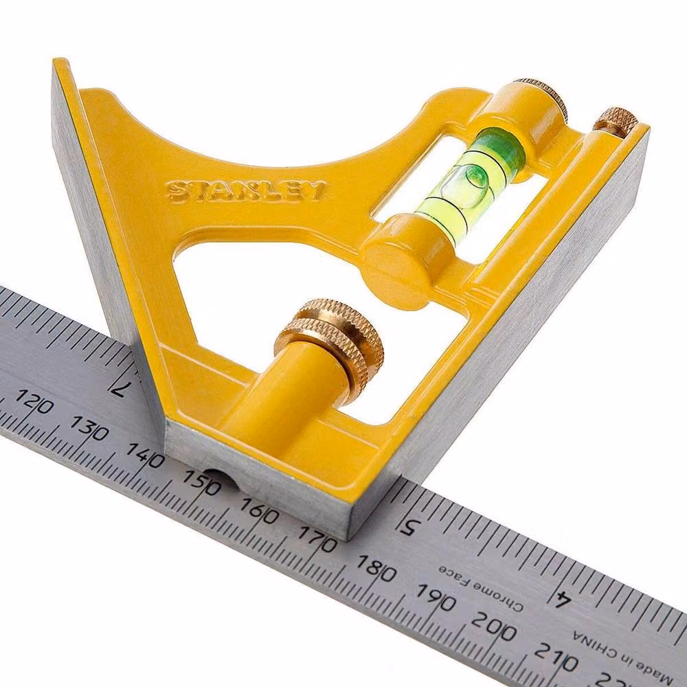 Stanley Die Cast Combination Square in Silver – 2