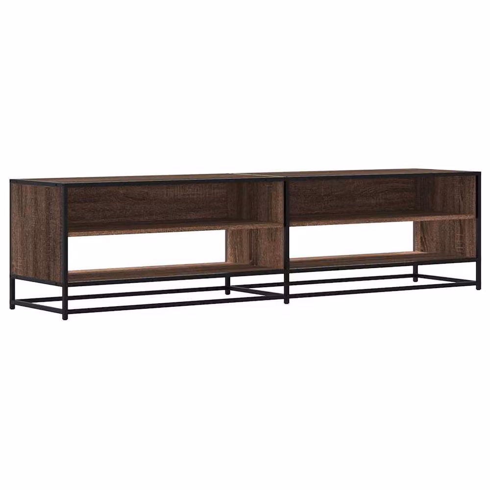 Berkfield Home Brown Oak TV Cabinet W/D/H: 180.5 x 40 x 46 cm – 2