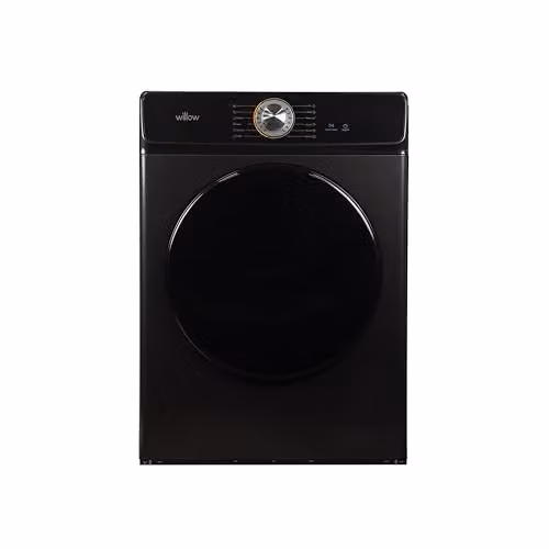 Willow W10TDB 10kg Vented Front Loading Tumble Dryer, Black – 1