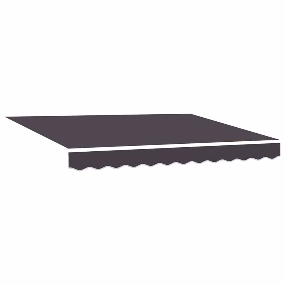 Berkfield Home Manual Retractable Awning in Anthracite Grey, W: 300 cm, D: 250 cm – 3
