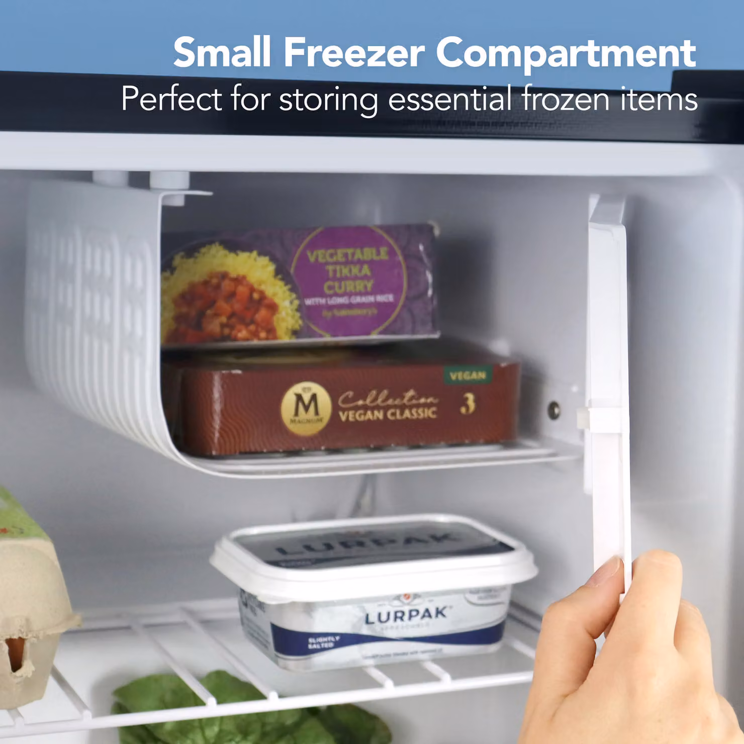 Igenix Lockable Countertop Fridge, 41 Litre, Black – 6