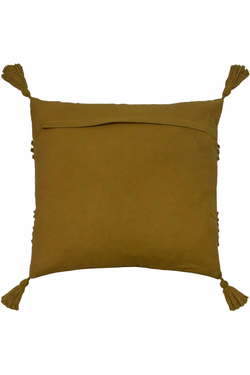 Furn Halmo Tufted Woven Tasselled Cushion in Green, W/D/H: 45 x 45 x 45 cm – 2