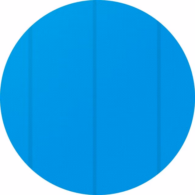 tectake Round Blue Solar Thermal Pool Cover Film, Diameter: 455 cm