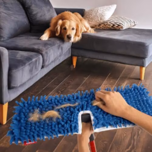 Vileda Pet Pro Flip Mop with Red Microfibre Refillable Head – 2