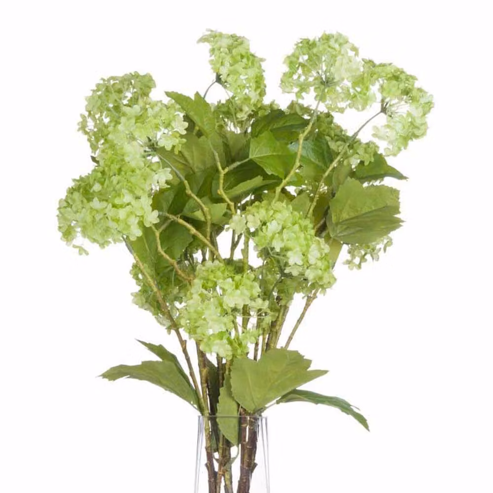 Lemon Pavilion Viburnum Artificial Plant Spray, Green, W27 x D18 x H63 cm – 2