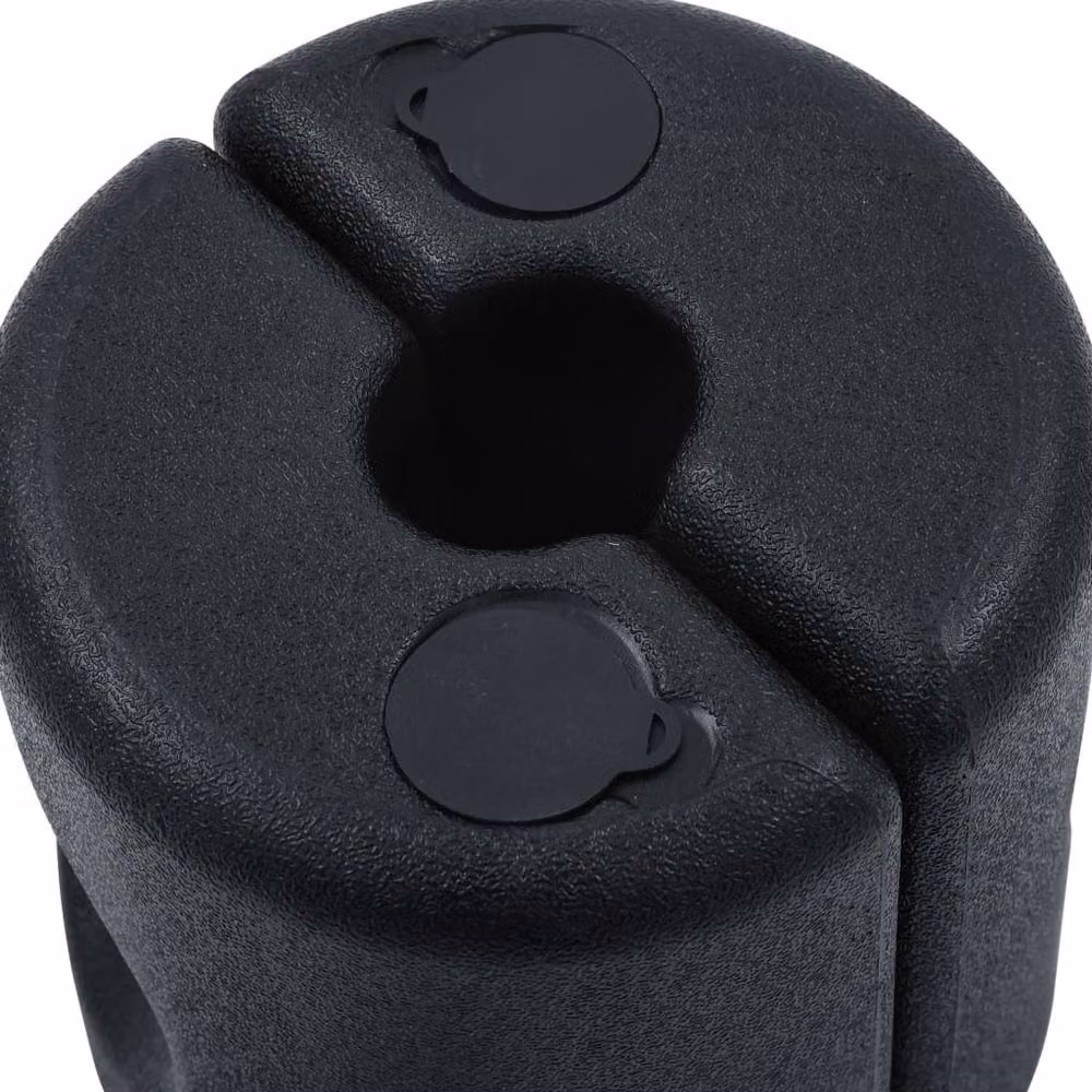 Berkfield Home Black PE Gazebo and Parasol Weights, 4 Pack – 4