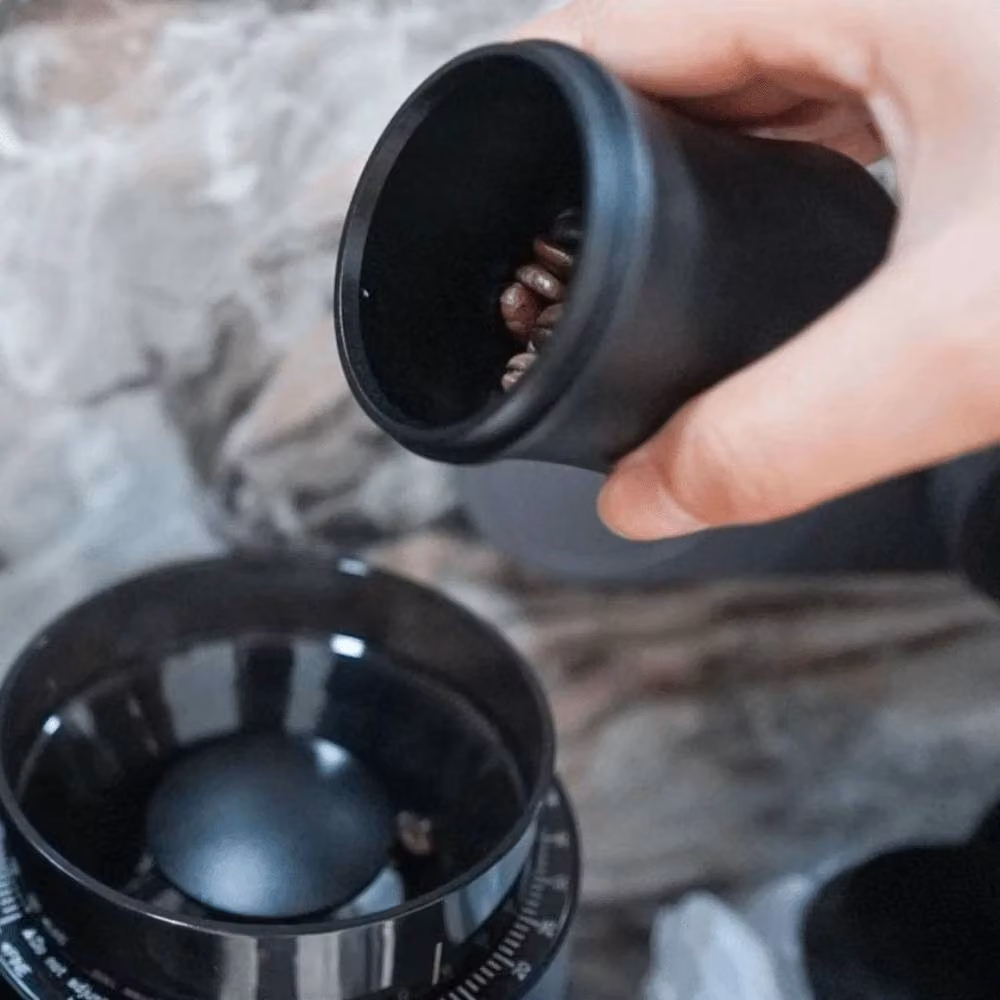 KORVIXA High-precision 58 mm Coffee Dosing Cup in Black – 4