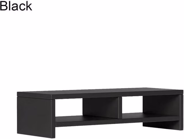 Kelvenix Black 2 Tier Large Computer Desktop – 1