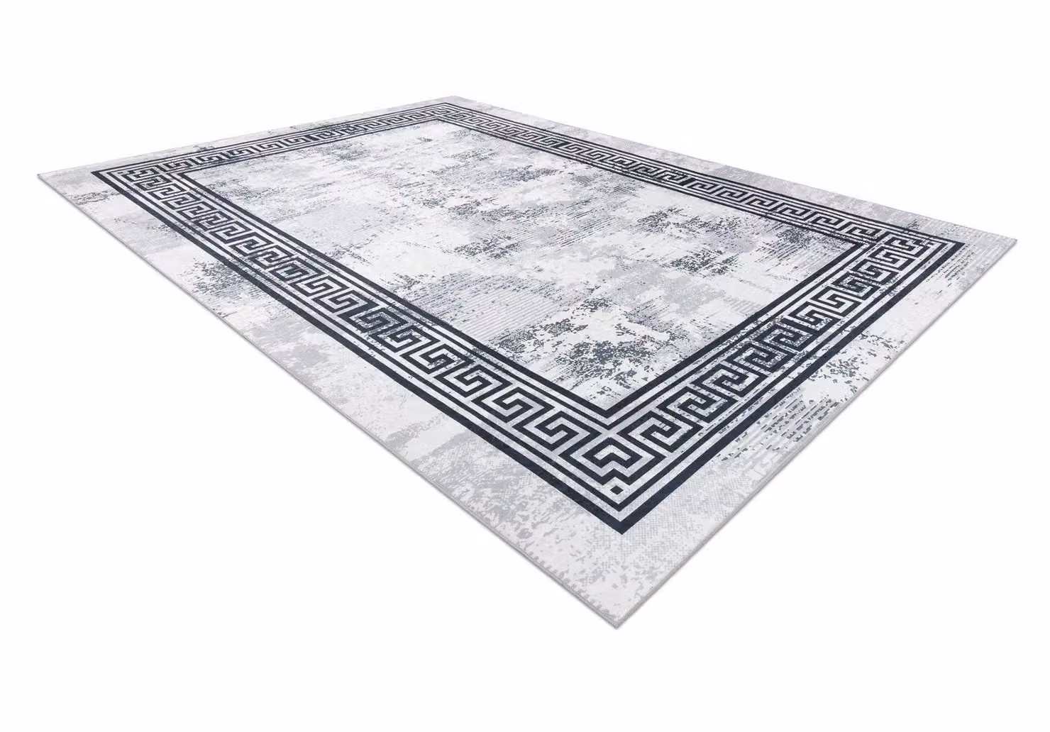 RugsX Andre Modern Rectangular Rug in Black, W: 160 cm, L: 220 cm – 2