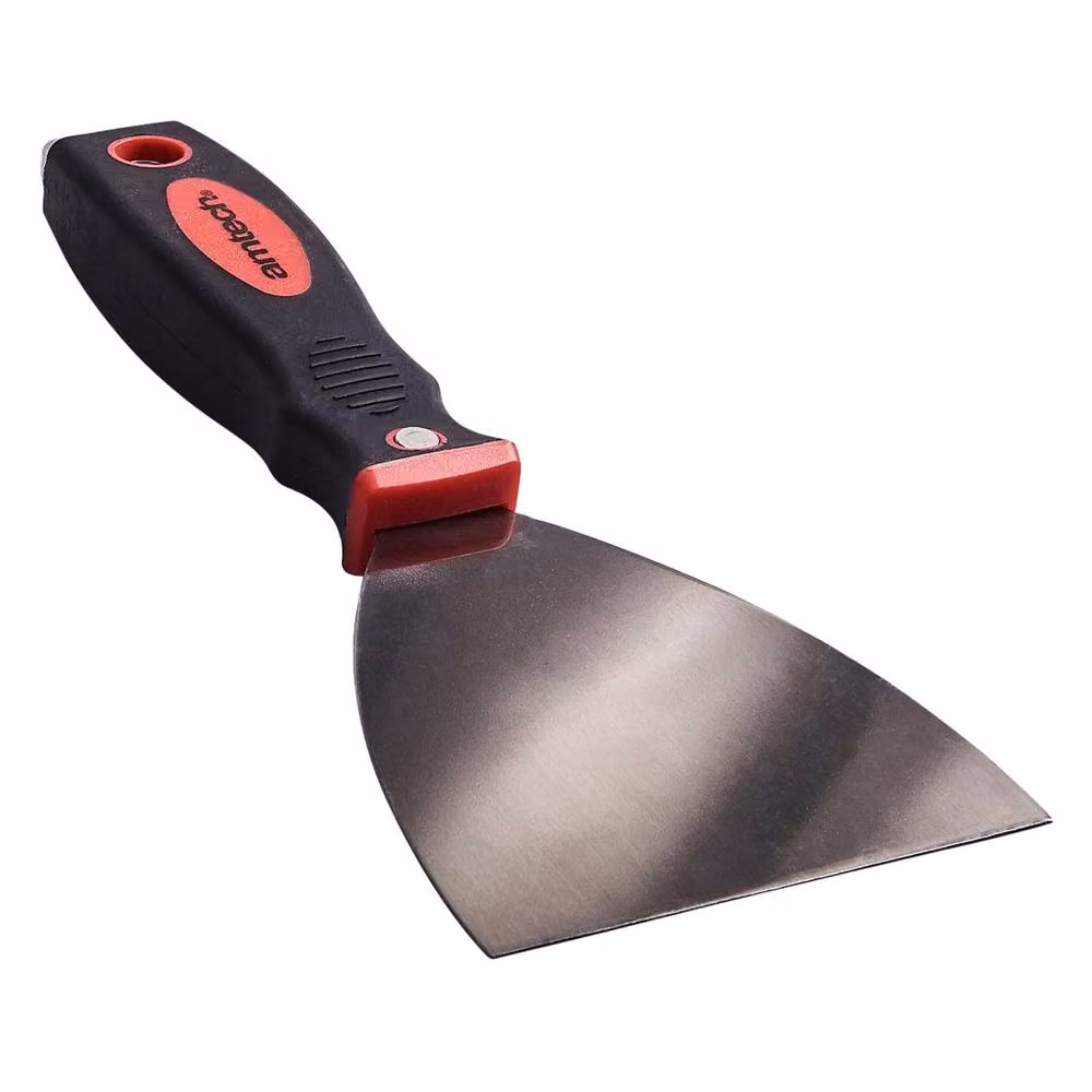 Amtech Soft Grip Scraper 4 inch in Black and Multicolour – 2