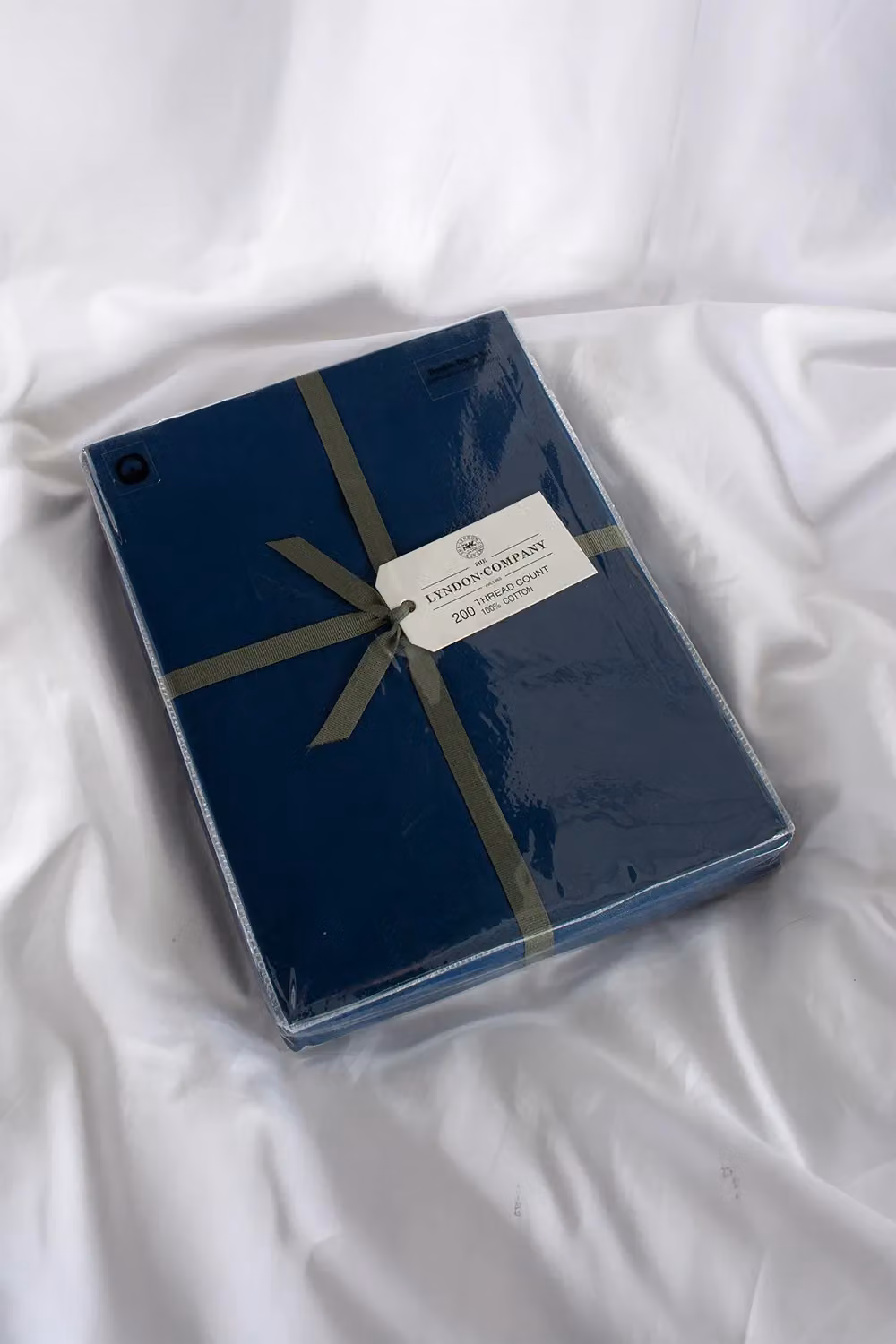 The Lyndon Company 200 Thread Count 100% Cotton Duvet Cover Set in Blue, 200 x 200 cm – 3