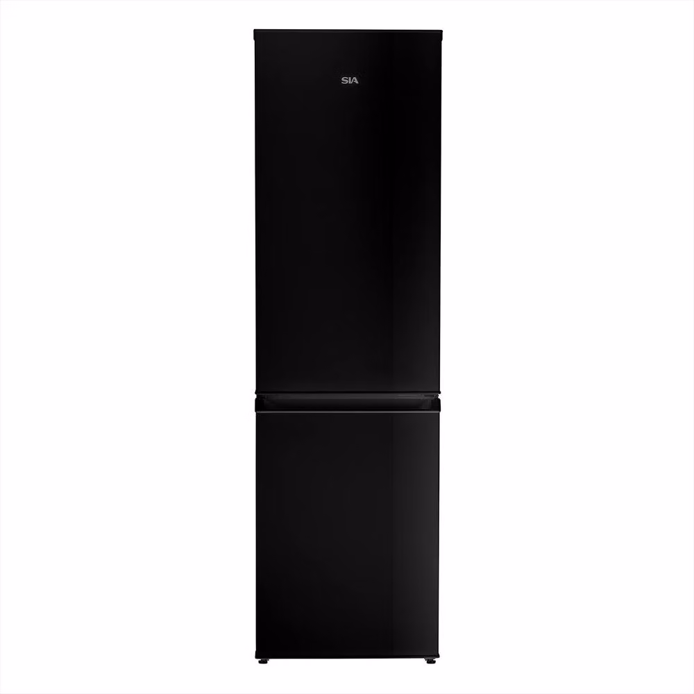 SIA 165L Combi Fridge Freezer in Black with 60/40 Split and Reversible Door - SFF15144BL/E – 2