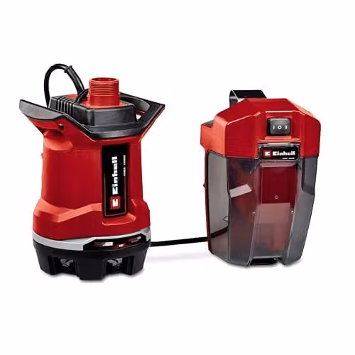 Einhell Cordless Clean and Dirty Water Pump 18V PXC, Red – 1