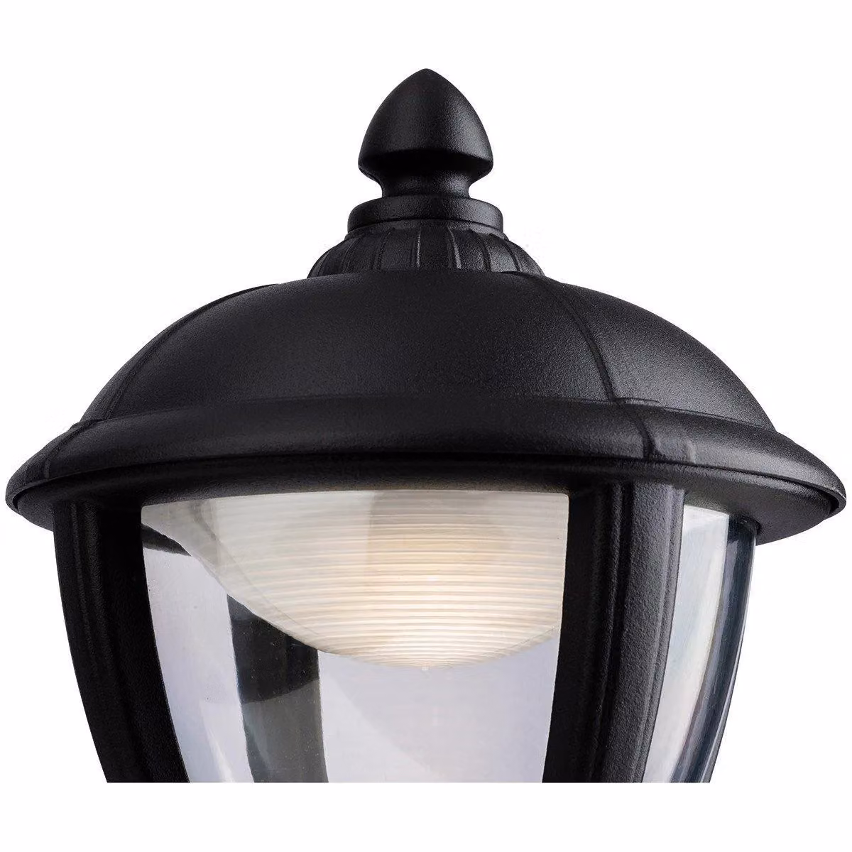 Netlighting Unite LED Outdoor Wall Lantern Uplight in Black with Transparent Glass, IP44 – 2