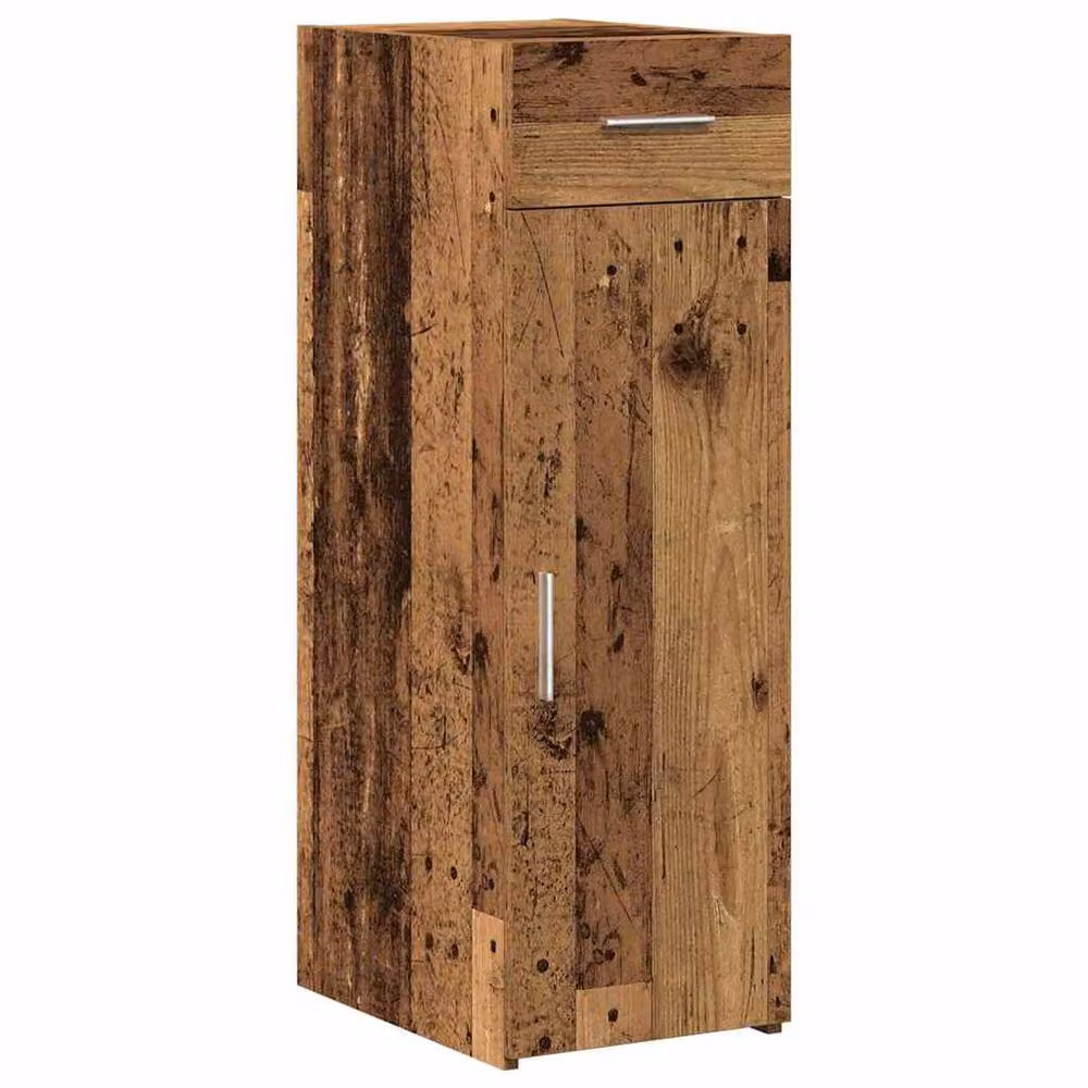 Berkfield Home Rustic Old Wood Sideboard in Brown, W/D/H: 93 x 42.5 x 30 cm – 3