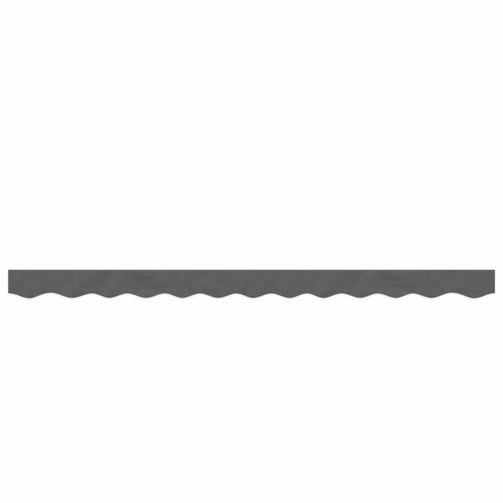 Berkfield Home Replacement Awning Valance Fabric, Anthracite Stripe in Black, Length: 3 m – 2