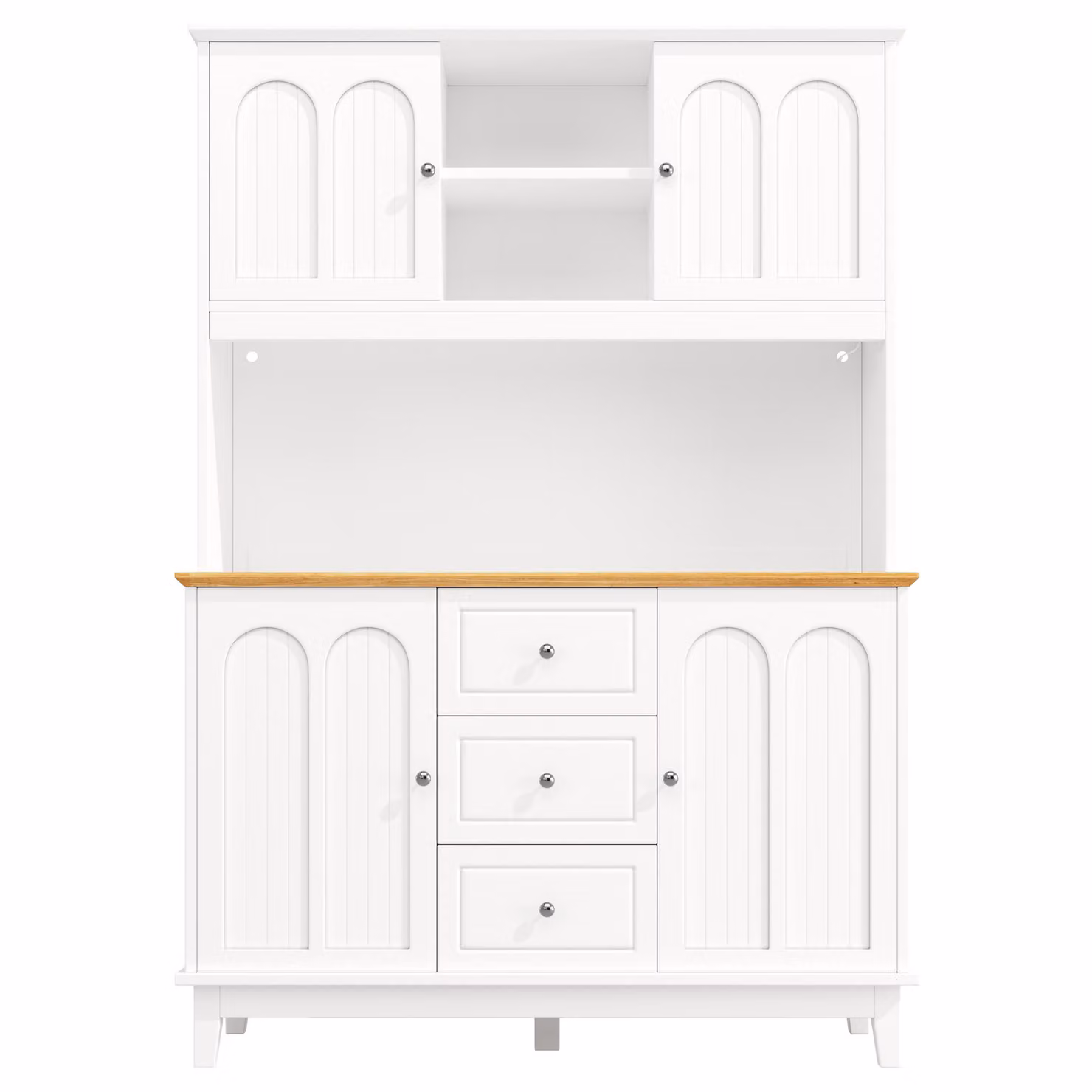 Aosom UK Modern Smart Pantry Cabinet with App-Controlled LED Lights and 3 Internal Drawers, White, W: 40 cm, D: 40 cm, H: 180 cm – 2