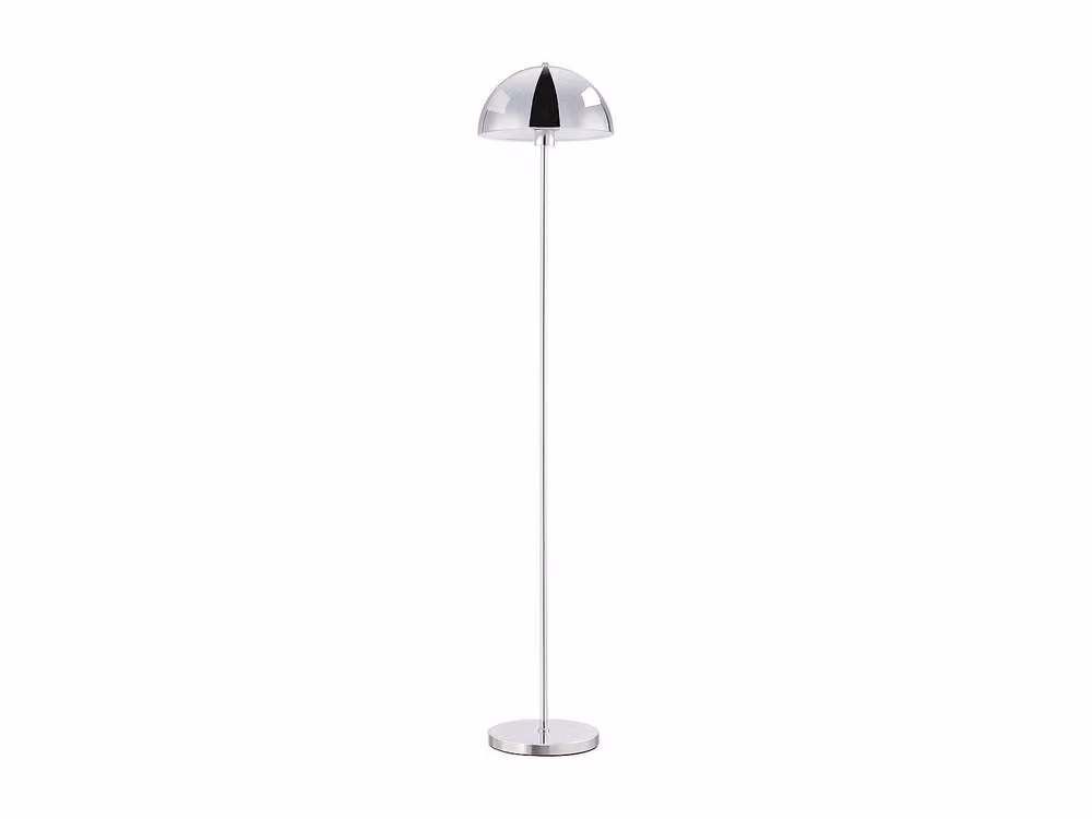 Vente-unique Ontario Metal Floor Lamp in Silver Chrome, D: 30 cm, H: 149 cm – 2