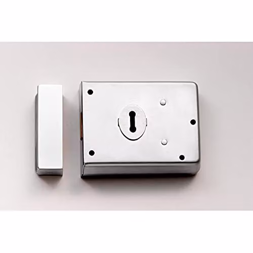Loops Traditional Contract Rim Deadlock in Silver Polished Chrome