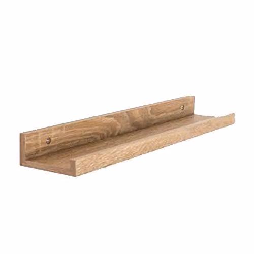 Core Products Dura Display Shelf, Oak Effect, Brown, W/D/H: 80 x 27 x 10 cm