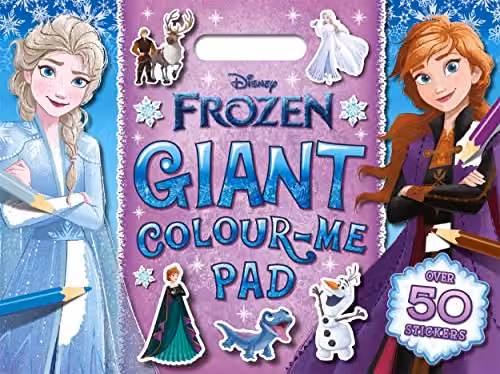 Disney Frozen Giant Colour-Me Pad for Children