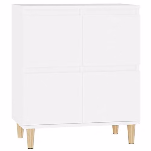 vidaXL Scandinavian Sideboard in White, W/D/H: 60 x 35 x 70 cm