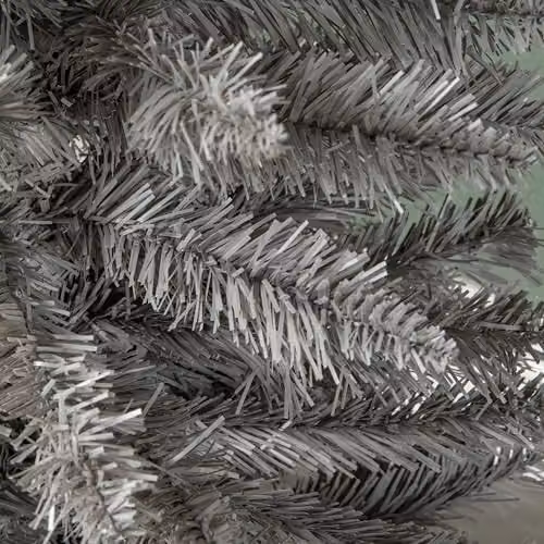 Samuel ALEXANDER Grey Wrapped Pencil Pine Christmas Tree, Height: 150 cm, Diameter: 45 cm – 2