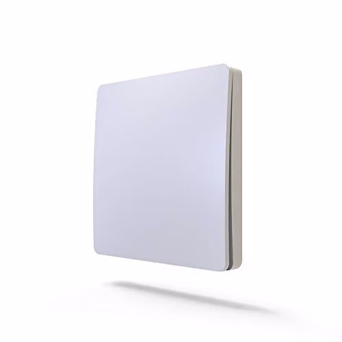 ENER-J 1-Gang Wireless Kinetic Wall Switch, Battery-Free, IP65 Waterproof, White