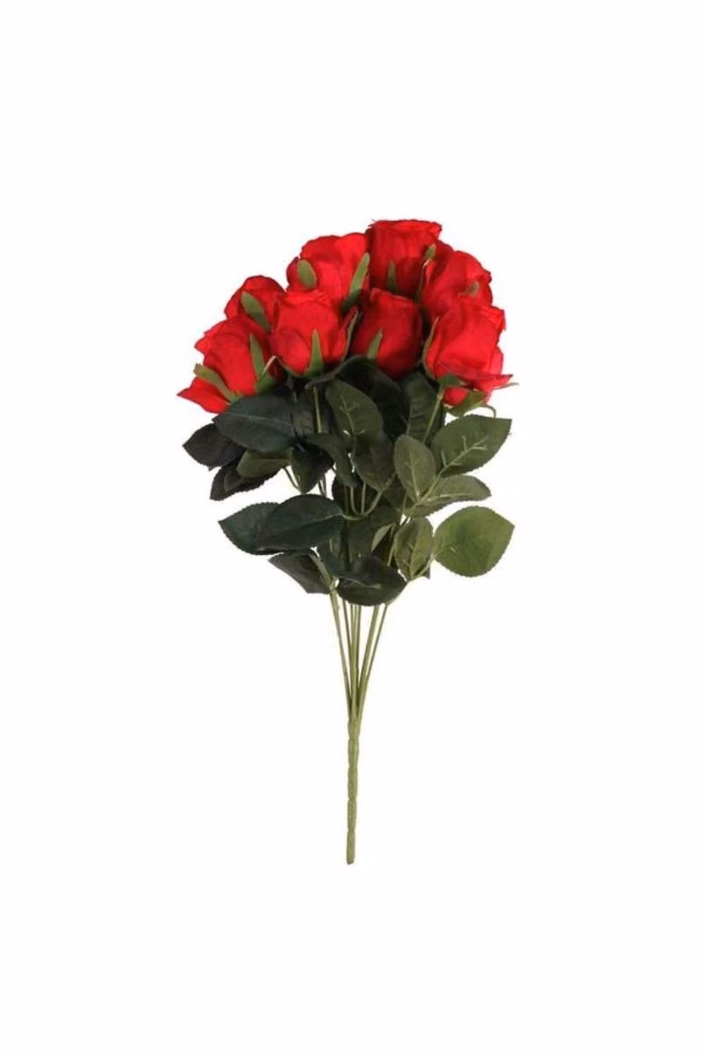 KDMD Camelot Rose Bud Red 9 Heads Floral Wedding Decoration – 2
