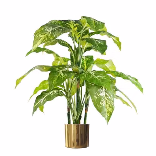 LeafUK Gold Metal Leaf Planter for Tabletop Use – 2