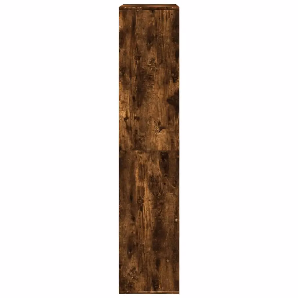 Berkfield Home Smoked Oak Room Divider in Brown, W/D/H: 100 x 33 x 155.5 cm – 4
