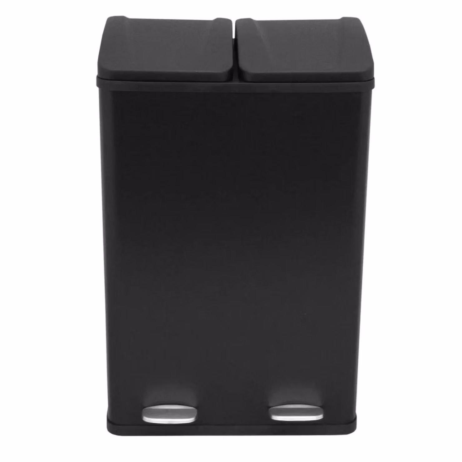 Monstershop 60L Dual Pedal Bin in Black with Removable Inner Bucket – 2