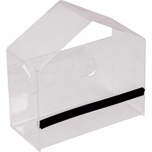 St Helens Home & Garden Transparent Acrylic Bird Feeder