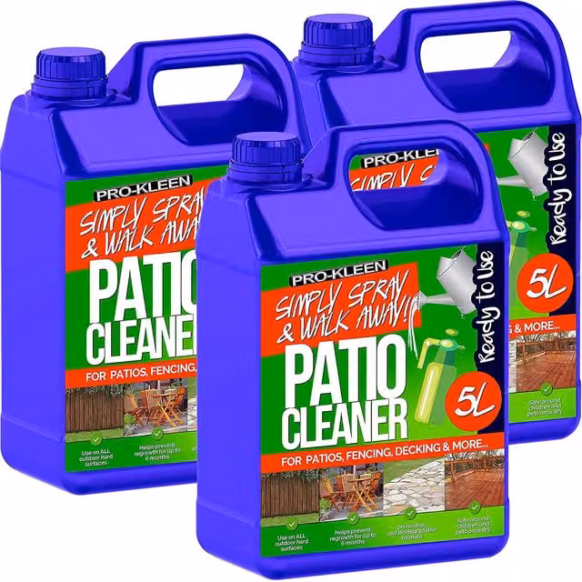Pro-Kleen Patio and Driveway Ready To Use Cleaner, Clear, 15 l