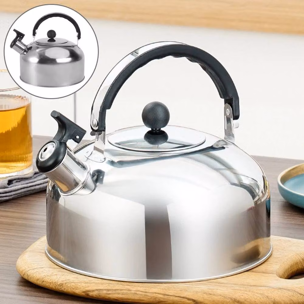 EONLION Silver Cordless Gas Camping Kettle Teapot – 3