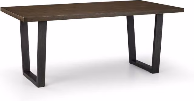 Cheshire Huxford Rectangular Oak Dining Table in Brown and Multicolour, 180 cm