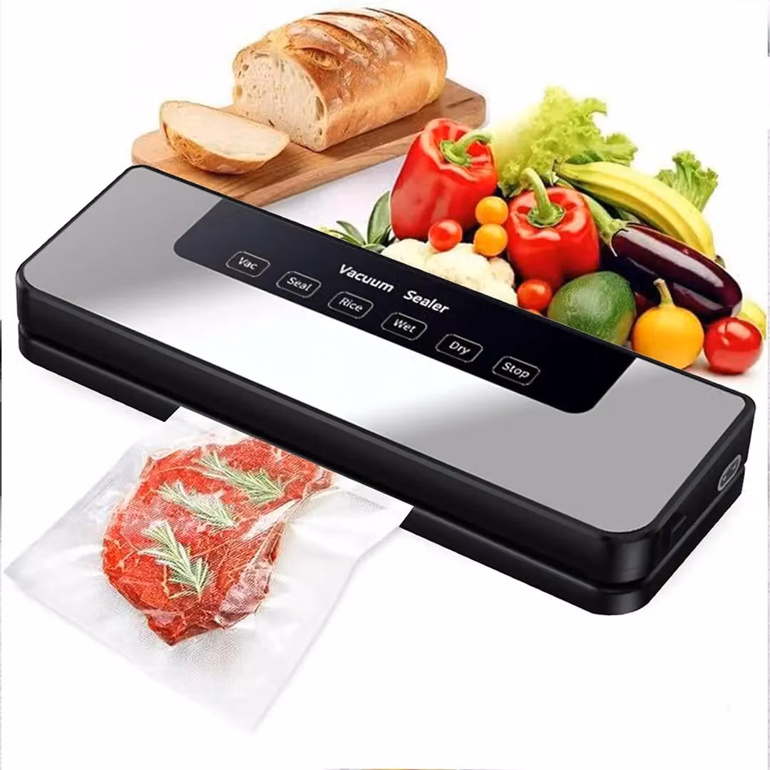 SPETLEK Automatic Electric Food Vacuum Sealer with Digital Display in Black – 5