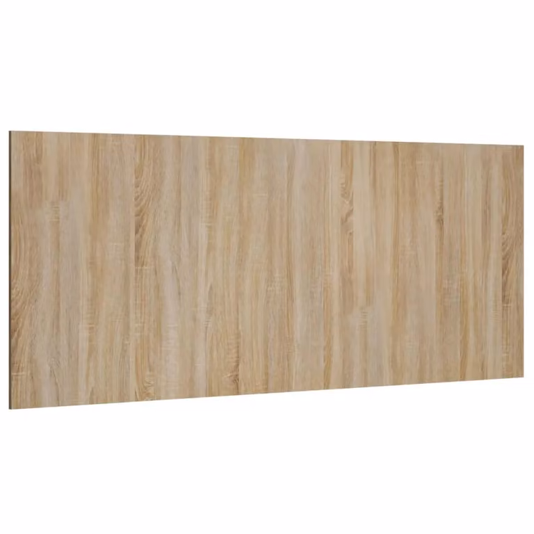 Berkfield Home Sonoma Oak Bed Headboard, Brown, W: 200 cm, D: 1.5 cm, H: 80 cm