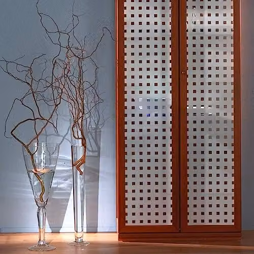 d-c-fix Caree Privacy Window Film, White Geometric Design, W: 67.5 cm x H: 150 cm – 2