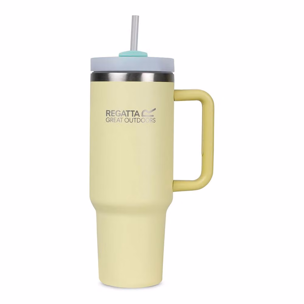 Regatta Thermulate Insulated Stainless Steel Mug with Lid, Yellow, 1.2 l – 2