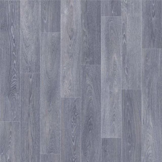 Sirius Grey Wood Effect Vinyl Flooring Sheet with 2.6mm Thickness