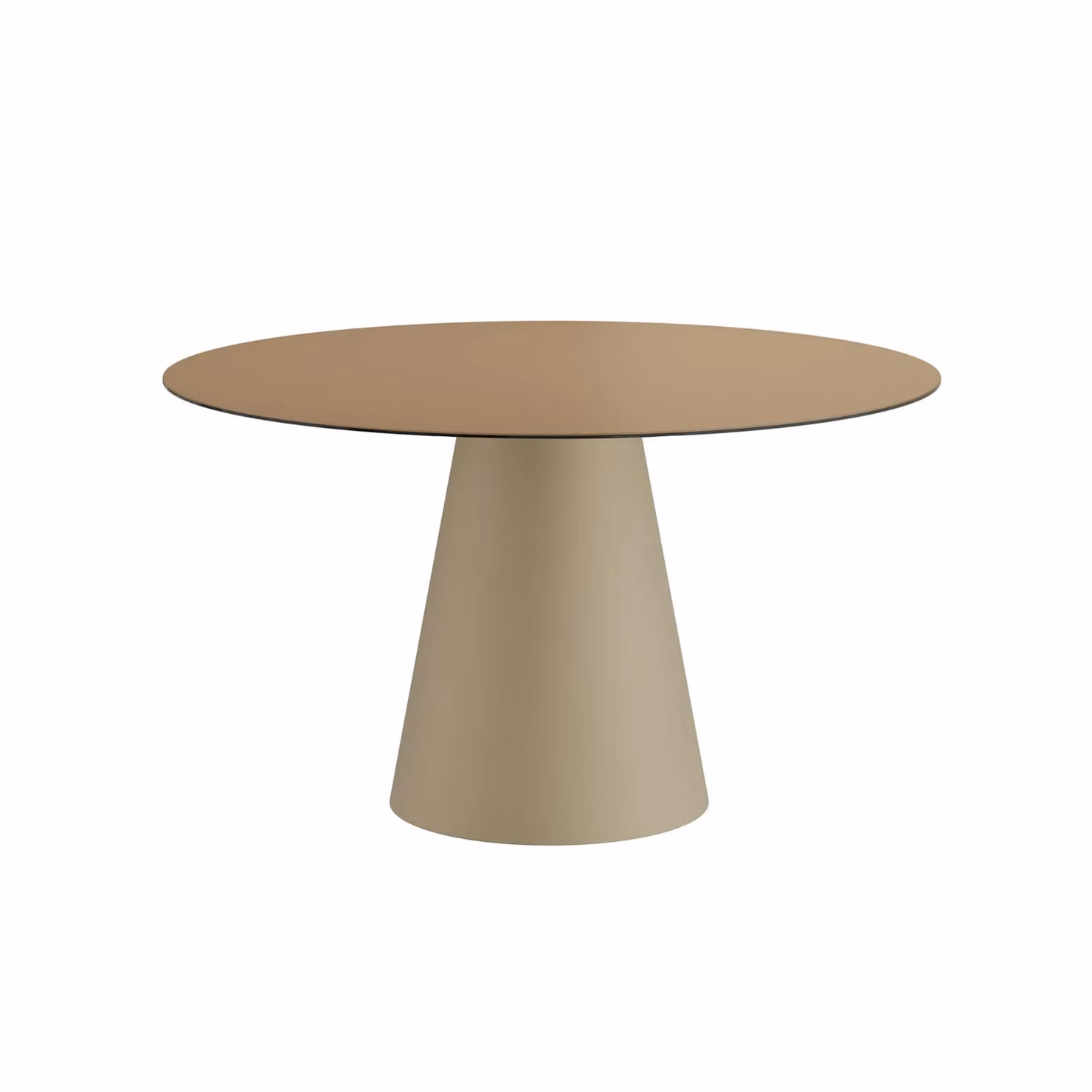 Dome Deco YARA Round Dining Table in Beige