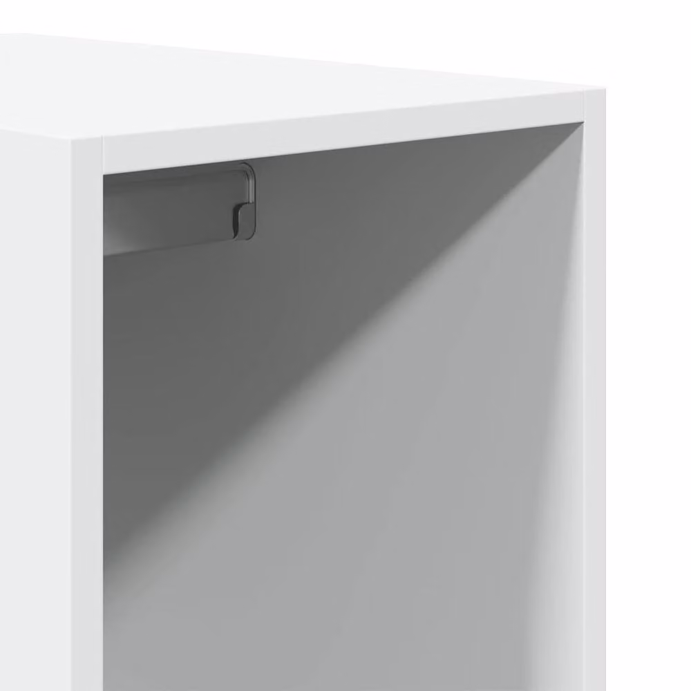 Berkfield Home White Wardrobe with Integrated Drawers, W/D/H: 30 x 50 x 200 cm – 2