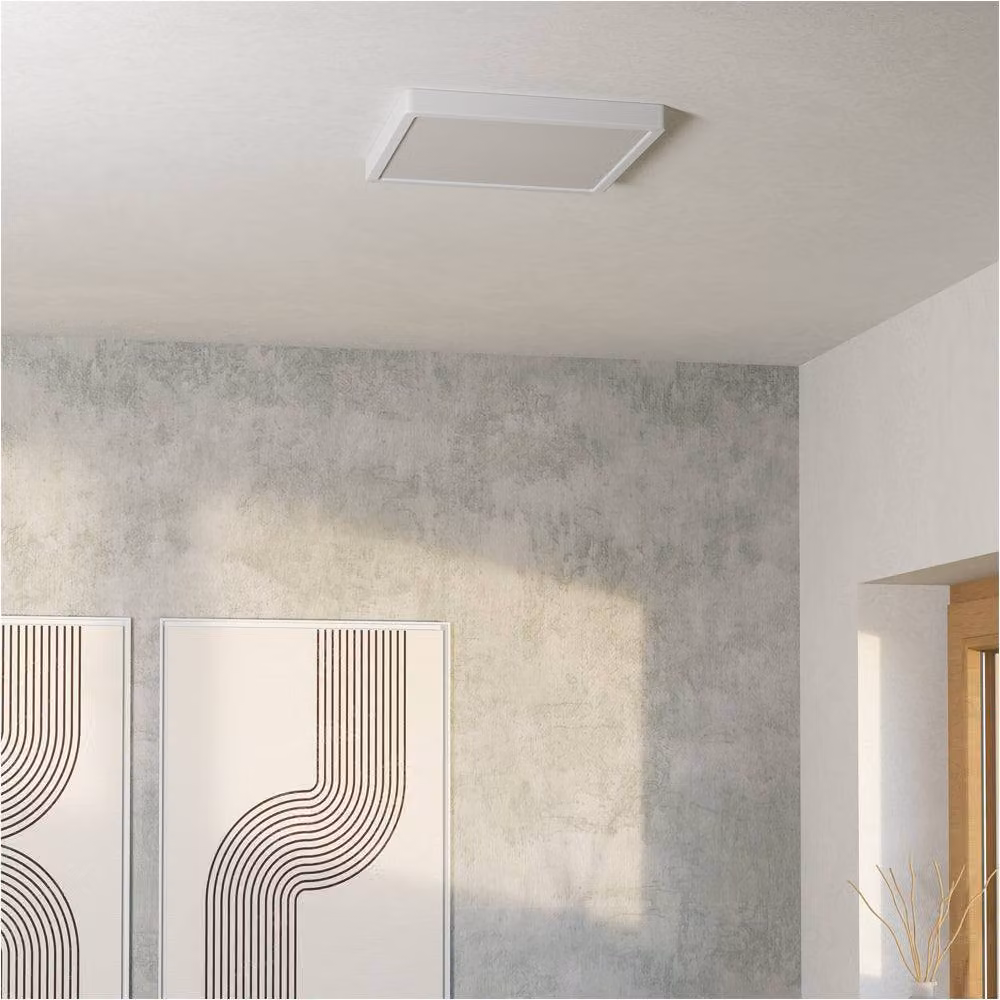 Loops Design White Square LED Ceiling Light – 2