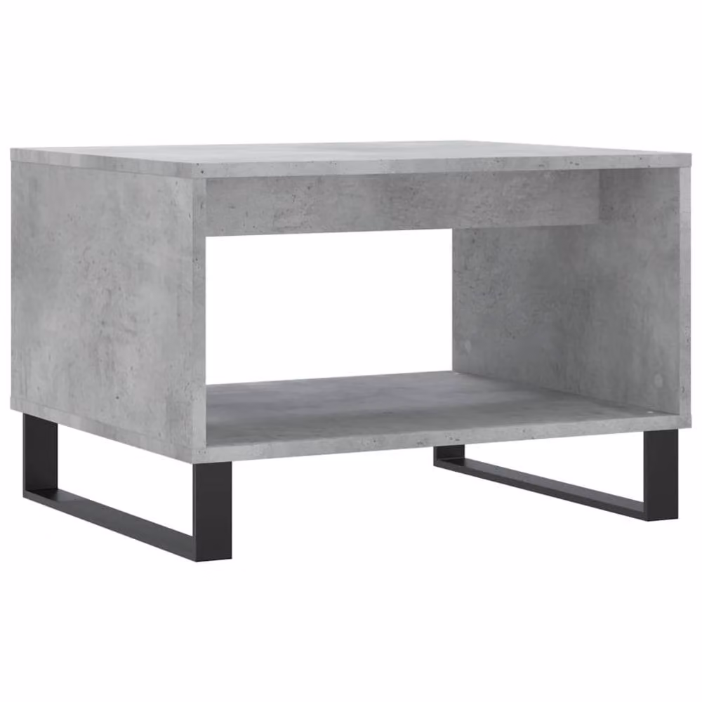 Berkfield Home Decorative Coffee Table in Concrete Grey, W/D/H: 60 x 50 x 40 cm – 3