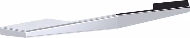 Balterley Angular D Shape Kitchen and Bathroom Cabinet Handle, Chrome Silver, W/D/H: 180 x 30 x 14 mm, 160 mm Centres