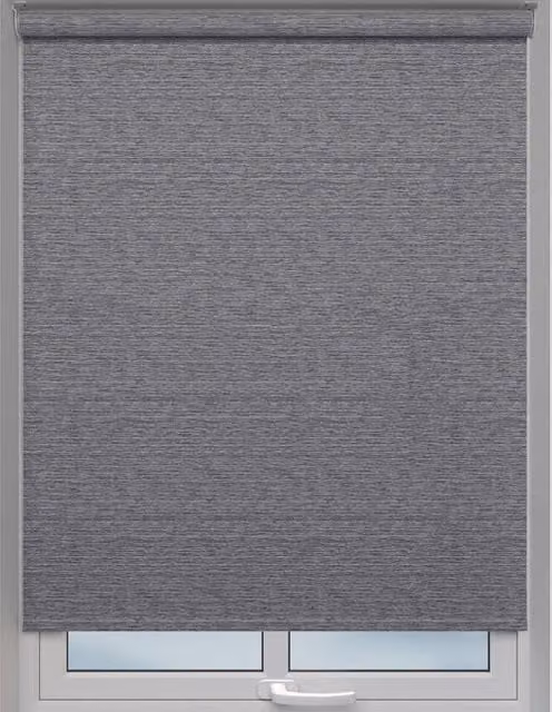 Terrys Lorenzo Made to Measure Armada Roller Blind in Black and Grey