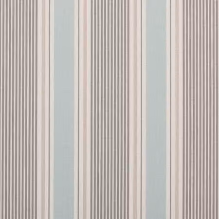 Clarke & Clarke Sail Stripe Fabric in Multicolour