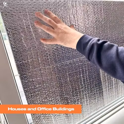 SuperFOIL Silver Solar Window Reflector Kit – 6