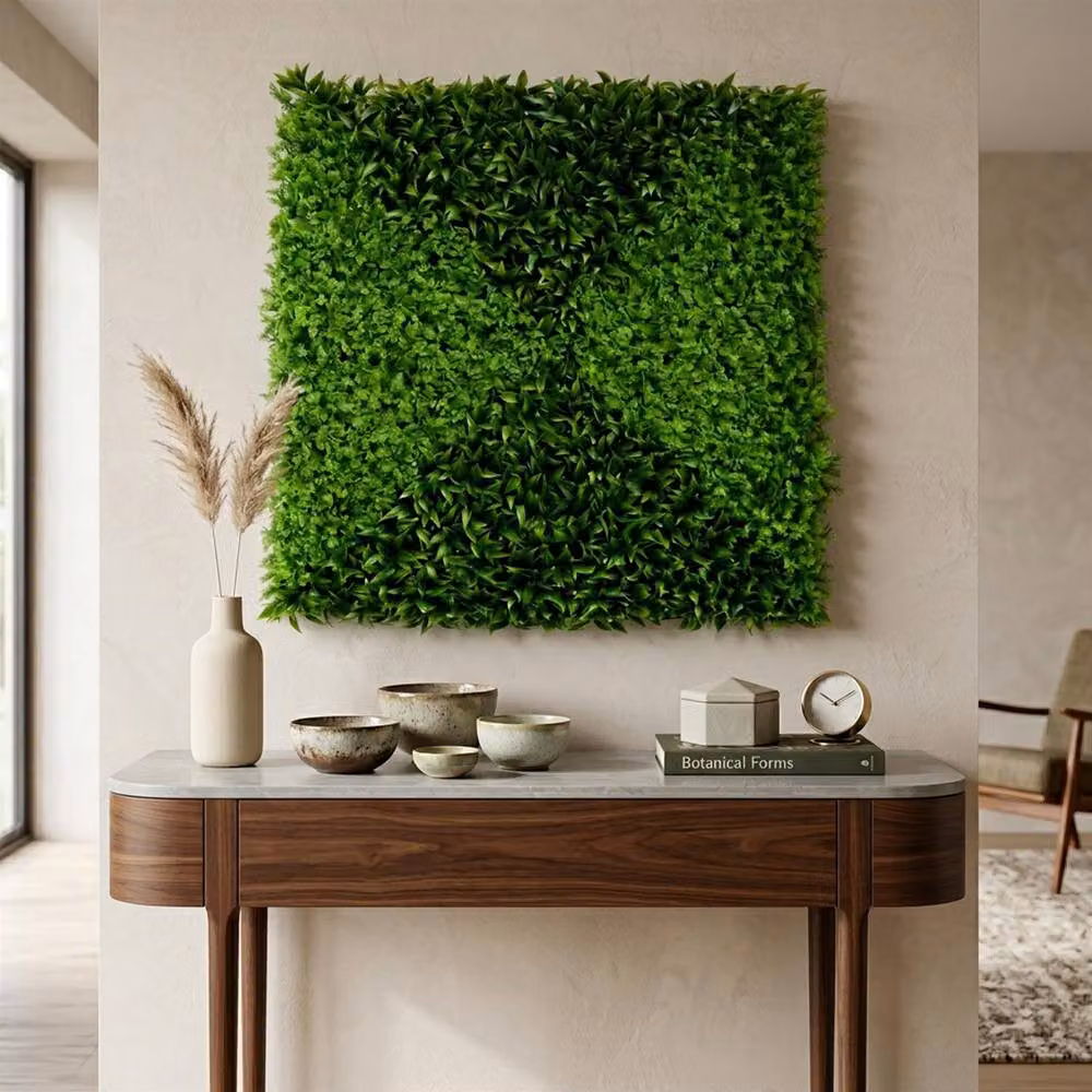 Leaf Artificial Green Wall Panel Faux Living Wall, Width: 100 cm – 3